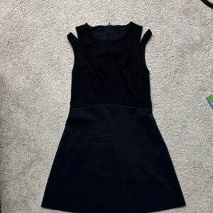 All saints Black Sleeveless Dress